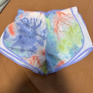 Tye dye Nike shorts